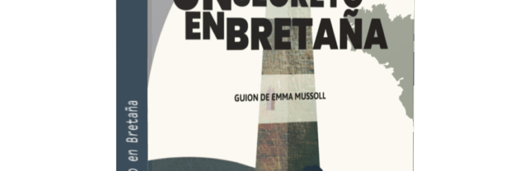 Portada libro guion «Un secreto en Bretaña»